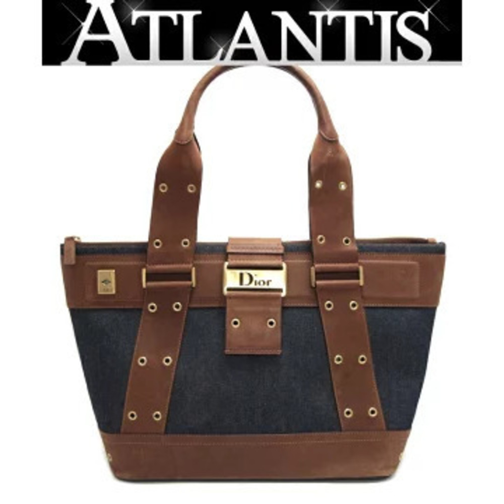 Christian Dior Street Handbag Denim